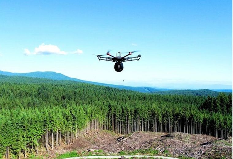 Drones ρίχνουν σπόρους για αναδάσωση στην Κροατία