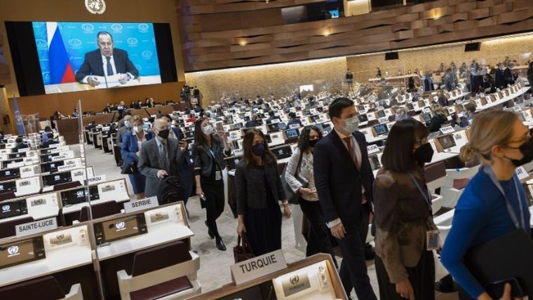 Μποϊκοτάζ της ομιλίας Λαβρόφ στο Συμβούλιο Ανθρωπίνων Δικαιωμάτων του ΟΗΕ