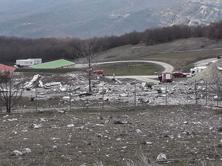 Νεκροί τρεις εργαζόμενοι από την ισχυρή έκρηξη κοντά στα Γρεβενά