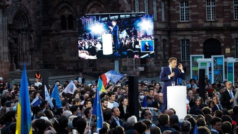 Μακρόν: Η Ευρώπη μας είναι η ειρήνη