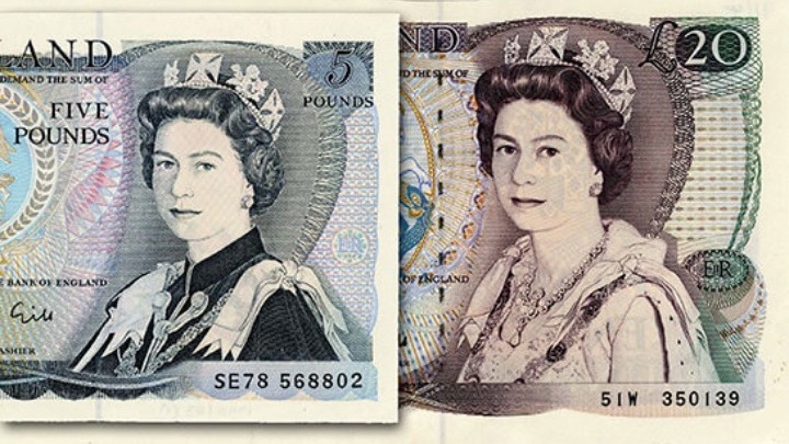 Δημοπρασία χαρτονομισμάτων με 500 πορτρέτα της βασίλισσας Ελισάβετ Β’