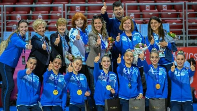 Χρυσό μετάλλιο στο Παγκόσμιο για το ελληνικό ανσάμπλ μετά από 20 χρόνια