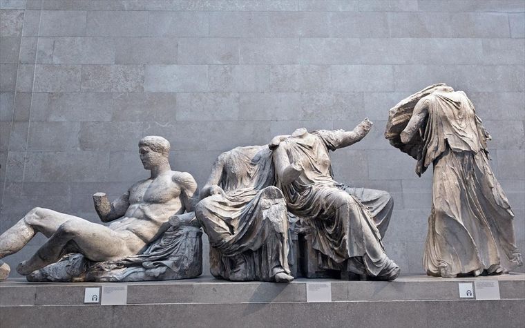 Βρετανικό μουσείο: Τα Γλυπτά βρίσκονταν πεσμένα στα ερείπια του Παρθενώνα και τα ανέσυρε ο Έλγιν