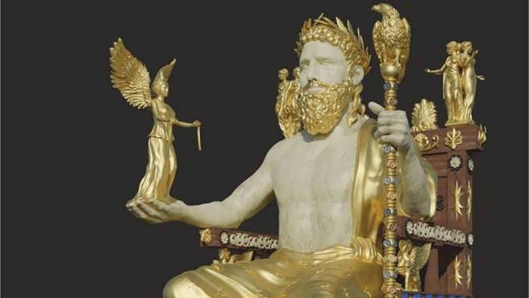 Το Μουσείο Κοτσανά  «ξαναζωντανεύει» το χρυσελεφάντινο άγαλμα του Δία στην Αρχαία Ολυμπία