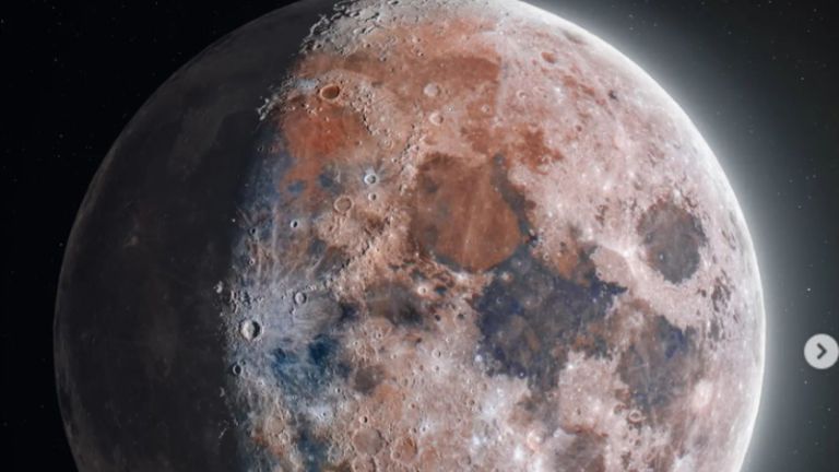 Λεπτομερής φωτογραφία 174MB της Σελήνης από δύο αστροφωτογράφους