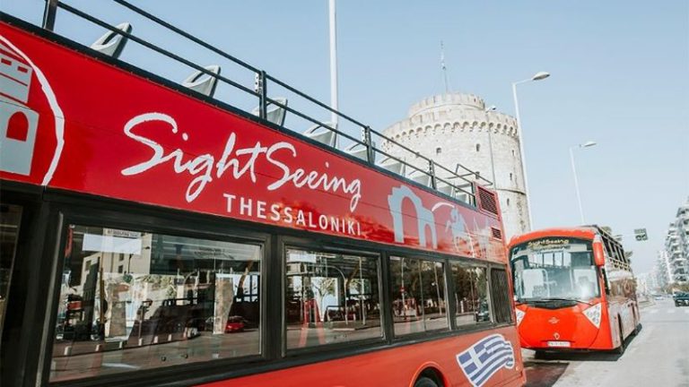 Γνώρισε τις ομορφιές της Θεσσαλονίκης με τα κόκκινα λεωφορεία της Thessaloniki Sightseeing