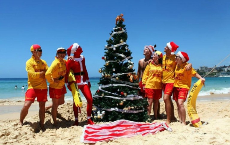 Ίδιες εικόνες Ελλάδα-Αυστραλία τα Χριστούγεννα με τέτοιο καιρό