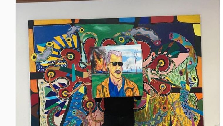 Έκθεση ζωγραφικής στο Λος Άντζελες με έργα του ηθοποιού Pierce Brosnan