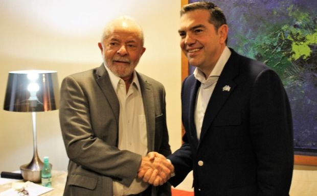 Με τον νέο πρόεδρο της Βραζιλίας συναντήθηκε ο Αλ. Τσίπρας
