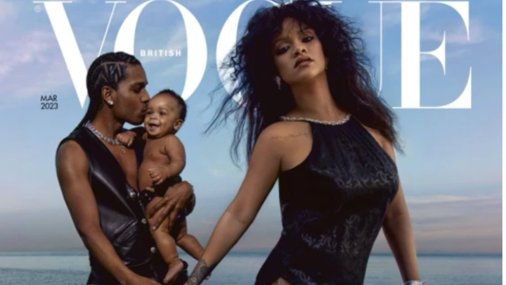 Η Rihanna, ο A$AP Rocky και ο γιος τους στο εξώφυλλο της Vogue