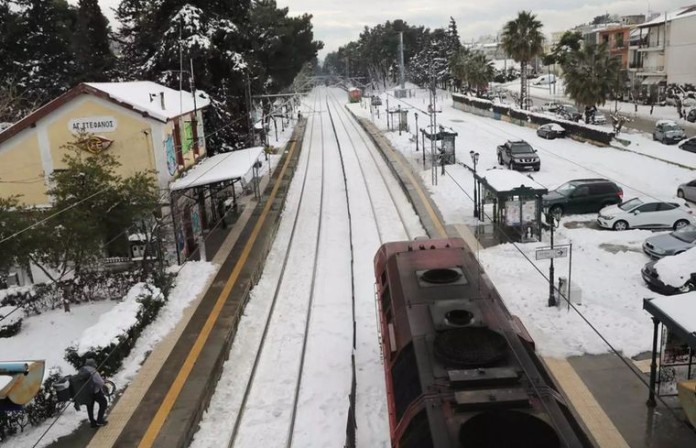 Ποια δρομολόγια της Hellenic Train θα ακυρωθούν σήμερα λόγω της κακοκαιρίας
