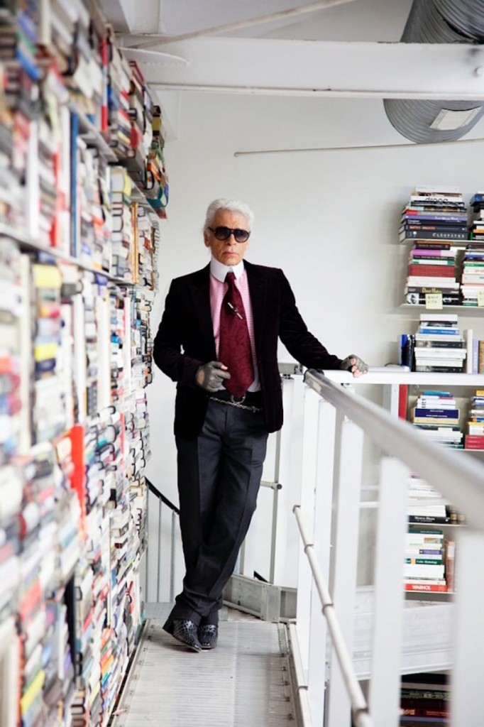 Πώς ο Karl Lagerfeld έμαθε να αγαπά τη λογοτεχνία