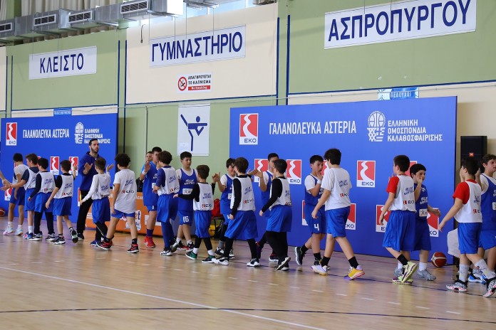 Η ΕΚΟ στο πλευρό της Ελληνικής Ομοσπονδίας Καλαθοσφαίρισης και των «Γαλανόλευκων Αστεριών»