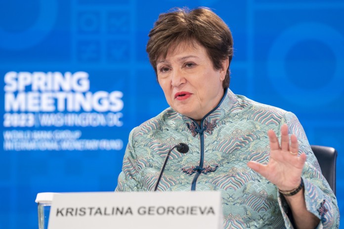 Η Γκεοργκίεβα δηλώνει βέβαιη ότι οι ΗΠΑ θα αποφύγουν μια στάση πληρωμών