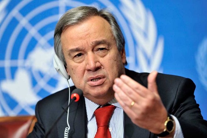 Ο γγ του ΟΗΕ συνεχάρη τον Ερντογάν για την επανεκλογή του
