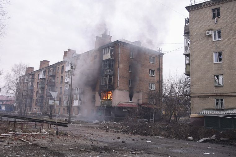 Το Κίεβο ανακοίνωσε ότι προχώρησε δύο χιλιόμετρα γύρω από την Μπαχμούτ