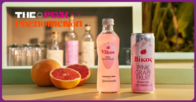 The Pink Phenomenon: Το Βίκος Pink Grapefruit συστήνεται στο κοινό με την πιο δροσιστική τηλεοπτική καμπάνια!