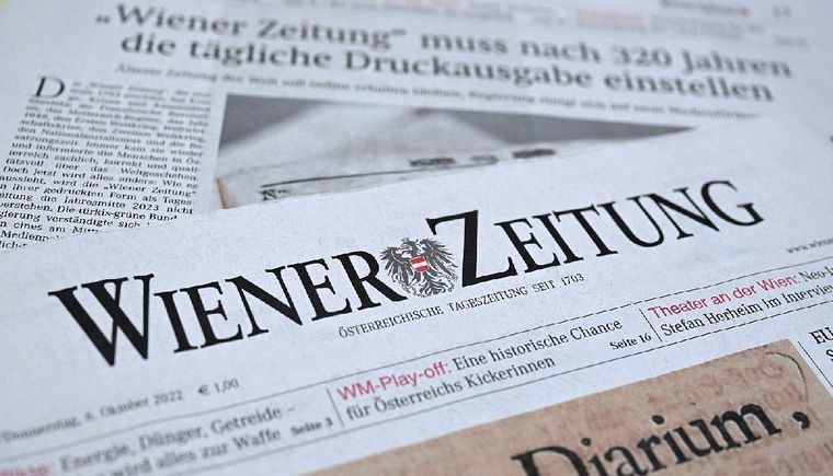 Κλείνει η «Βίνερ Τσάιτουνγκ» η αρχαιότερη εφημερίδα του κόσμου, μετά από πιέσεις της Αυστριακής Κυβέρνησης