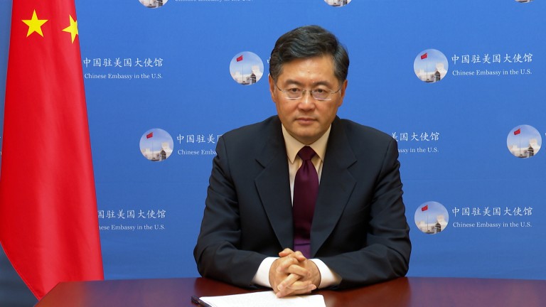 Ο υπουργός Εξωτερικών της Κίνας Τσιν Γκανγκ απαλλάχθηκε