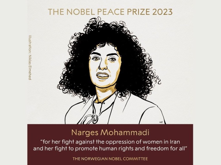 Στην Ιρανή Ναργκίς Μοχαμαντί το Νόμπελ Ειρήνης 2023