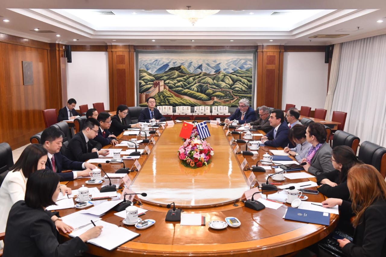 Επίσκεψη Υπουργού Ανάπτυξης, Κώστα Σκρέκα, στην Κίνα