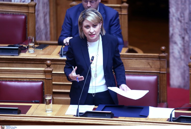 Τοποθέτηση της Υφυπουργού Υποδομών και Μεταφορών, Χριστίνας Αλεξοπούλου σε επίκαιρη ερώτηση στη Βουλή