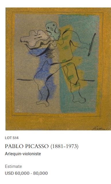Impressionist & Modern Works on Paper Sale