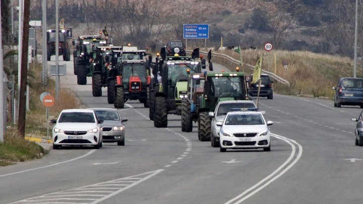 Με τρακτέρ στην Αθήνα οι αγρότες για το πανελλαδικό αγροτικό συλλαλητήριο - dimoprasion.gr