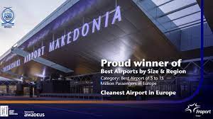 Ανάμεσα στα κορυφαία αεροδρόμια της Ευρώπης ο αερολιμένας «Μακεδονία»