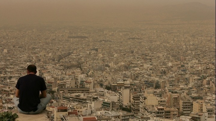 Κορυφώνεται η μεταφορά σκόνης από τη Σαχάρα - DIMOPRASIONGR