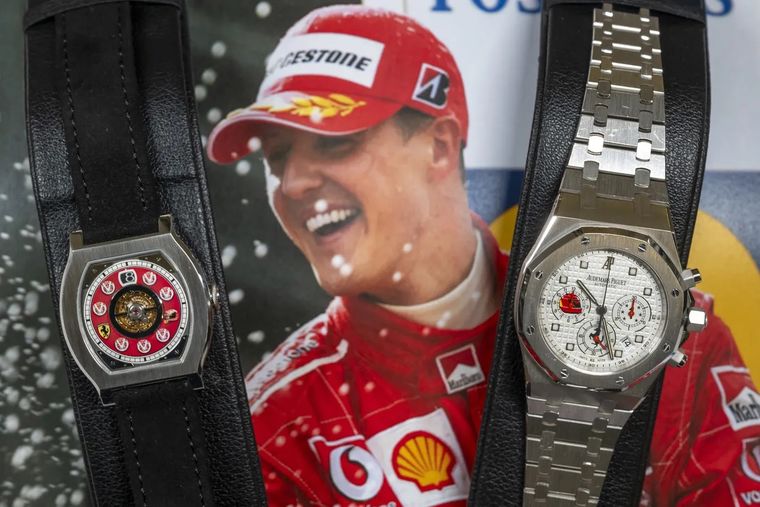 Οκτώ ρολόγια που ανήκαν στον θρύλο της Formula 1 Μίκαελ Σουμάχερ, πουλήθηκαν σε δημοπρασία