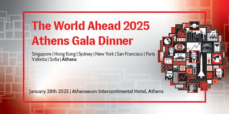 ECONOMIST: Ο Κόσμος το 2025 – Athens Gala Dinner