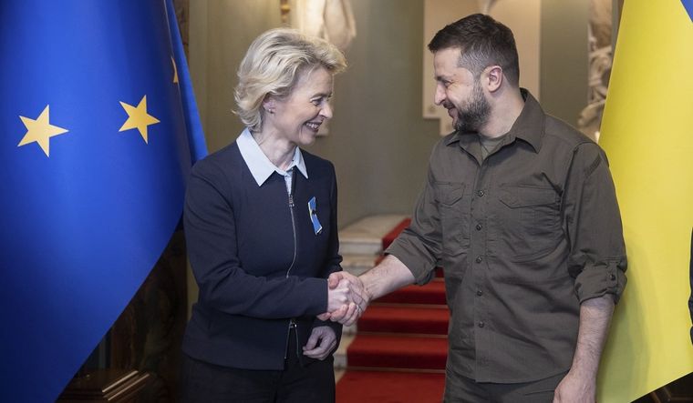 Φον ντερ Λάιεν: Η Ουκρανία είναι η Ευρώπη