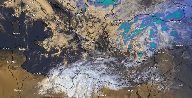 Έρχεται η κακοκαιρία Coral – Πού προβλέπονται χιονοπτώσεις