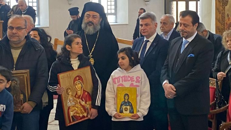 Φαραντούρης σε Κάγια Κάλας για Συρία: Διαπράττονται σφαγές και φρικαλεότητες κατά Αλαουιτών και Χριστιανών