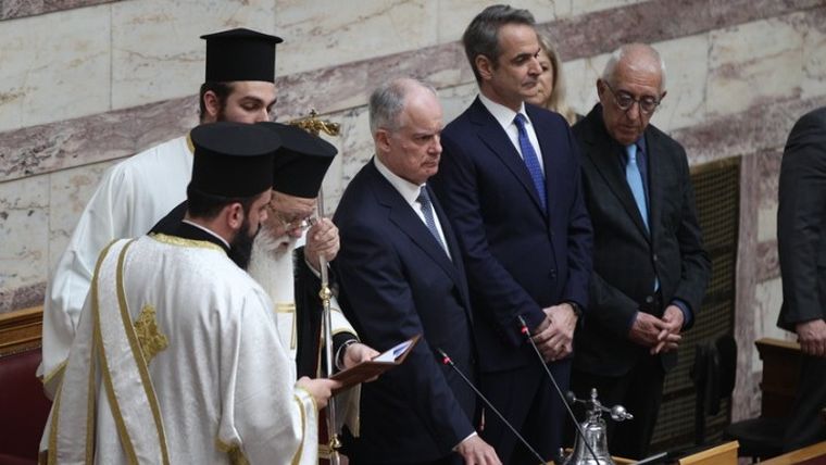 Ορκίστηκε ο νέος ΠτΔ Κωνσταντίνος Τασούλας