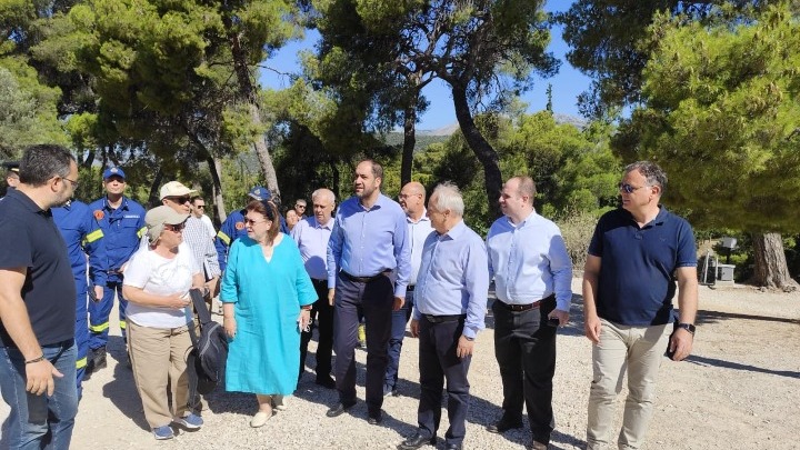 Άσκηση ετοιμότητας “ΘΥΜΕΛΗ” για την αντιμετώπιση πυρκαγιάς στο Αρχαίο Θέατρο Επιδαύρου